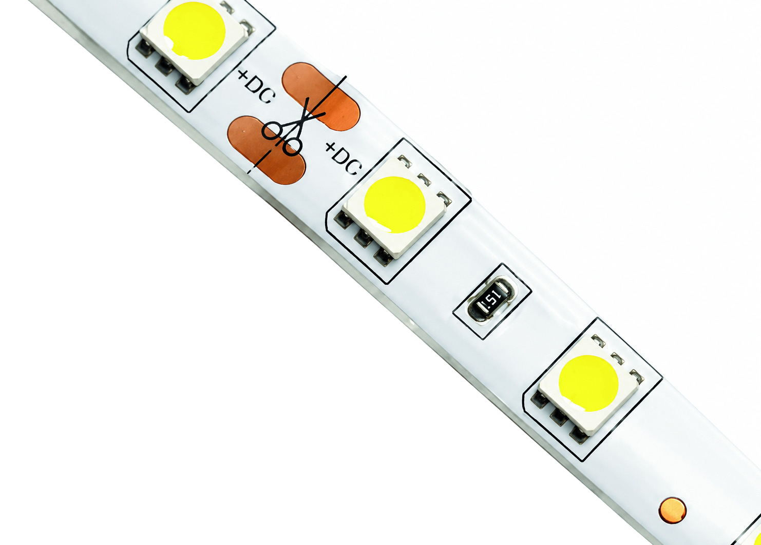 LED Strip Light 24V, Warm White