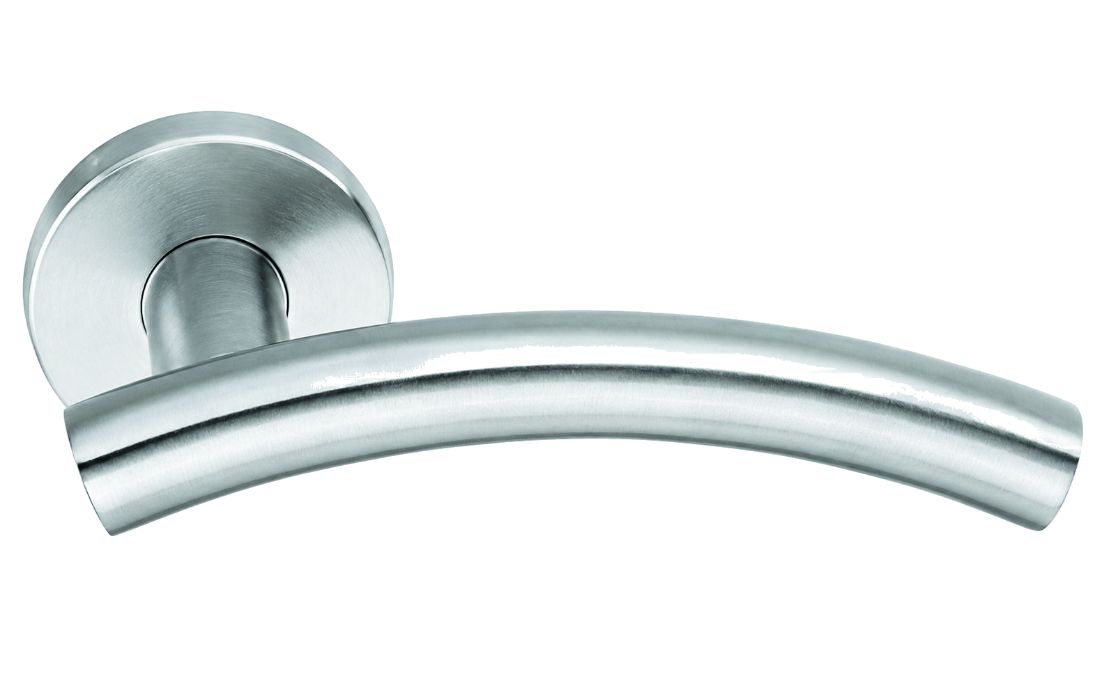 Lever Handle on Rose with Escutcheon