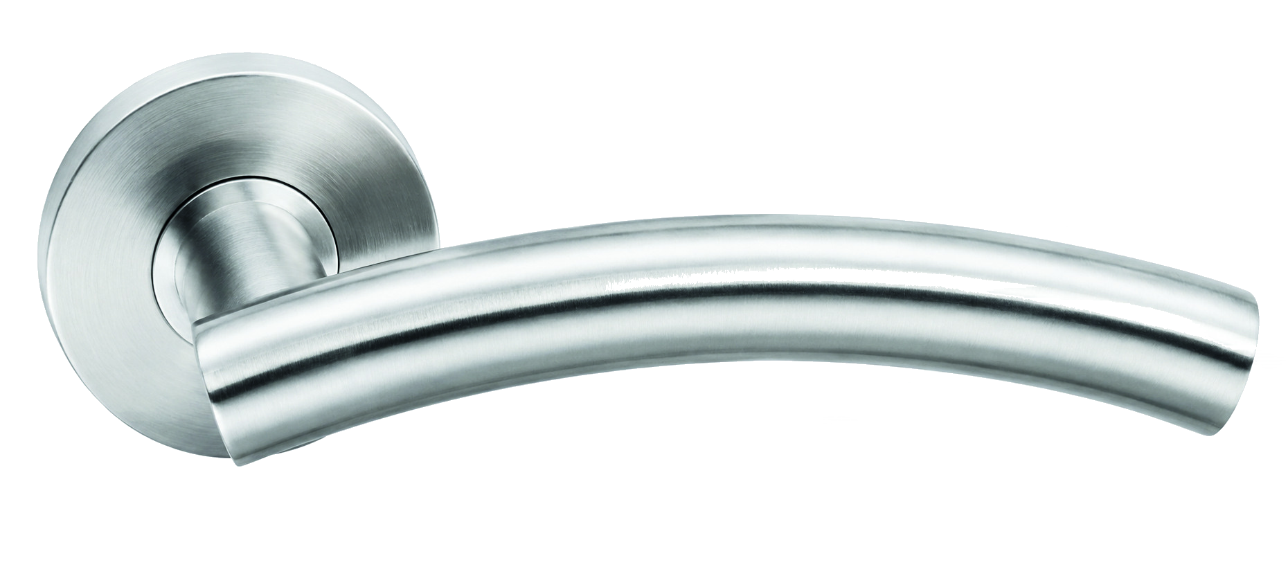 Lever Handle on Rose with Escutcheon