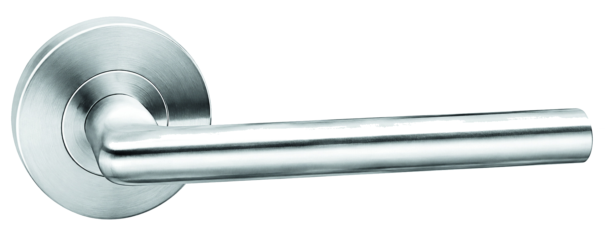 Lever Handle on Rose with Escutcheon